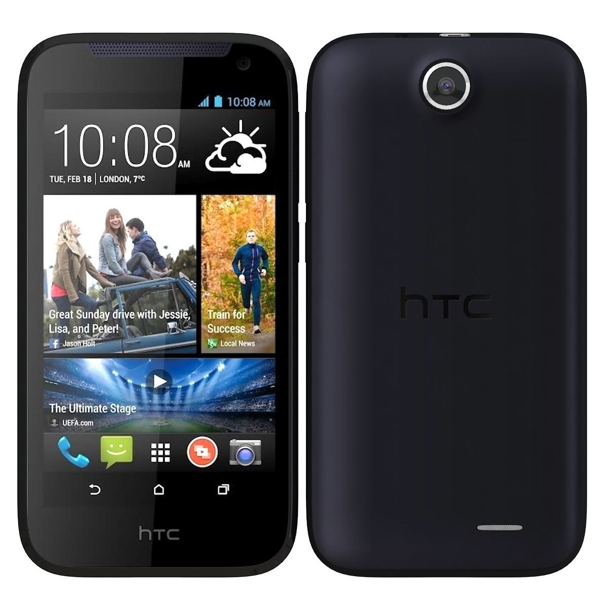 HTC Desire 310 Black 3D model_1