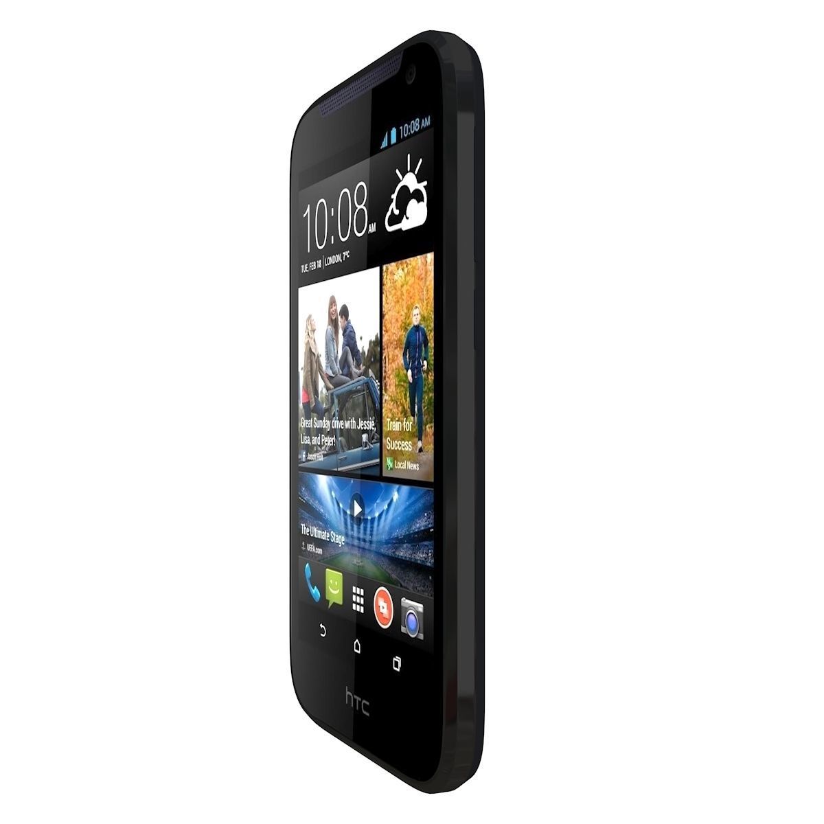 HTC Desire 310 Black 3D model_4