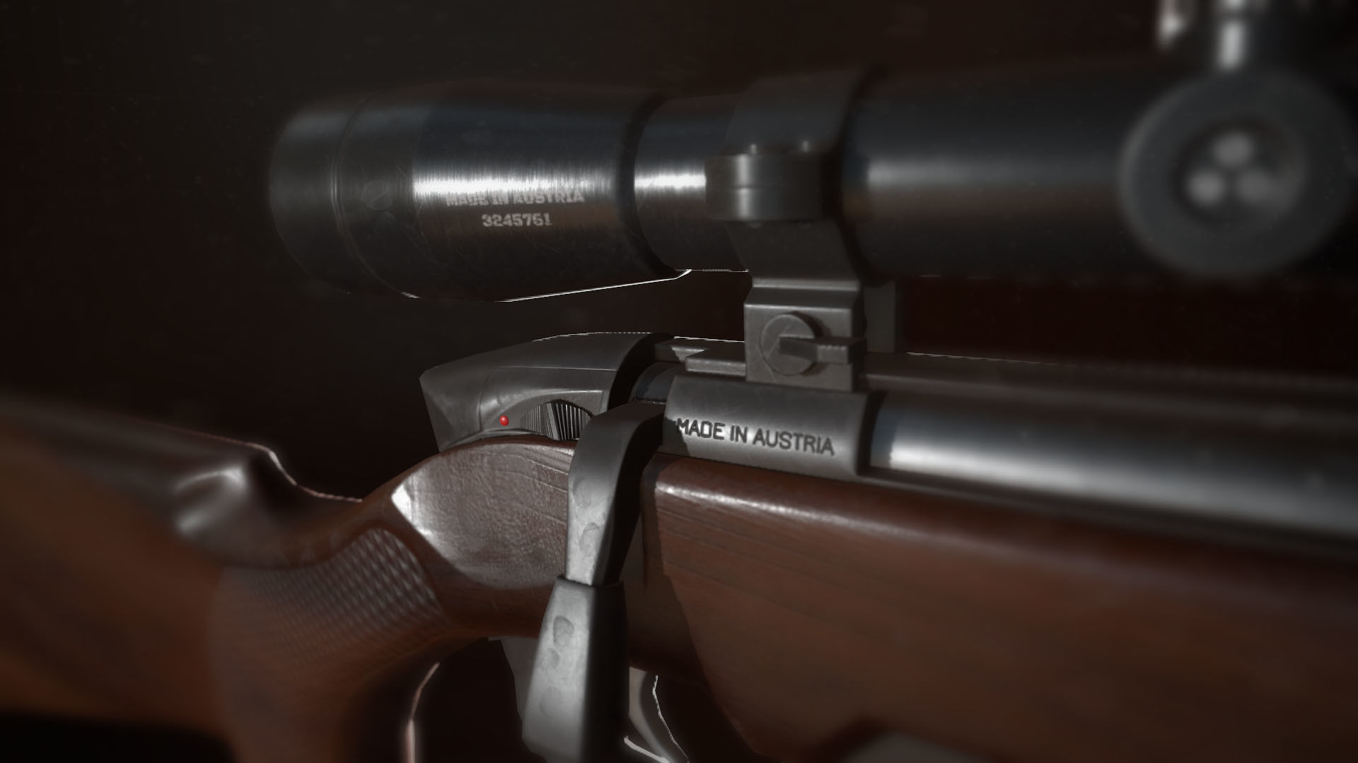 SSG 69 Sniper Rifle Low-poly 3D model_6