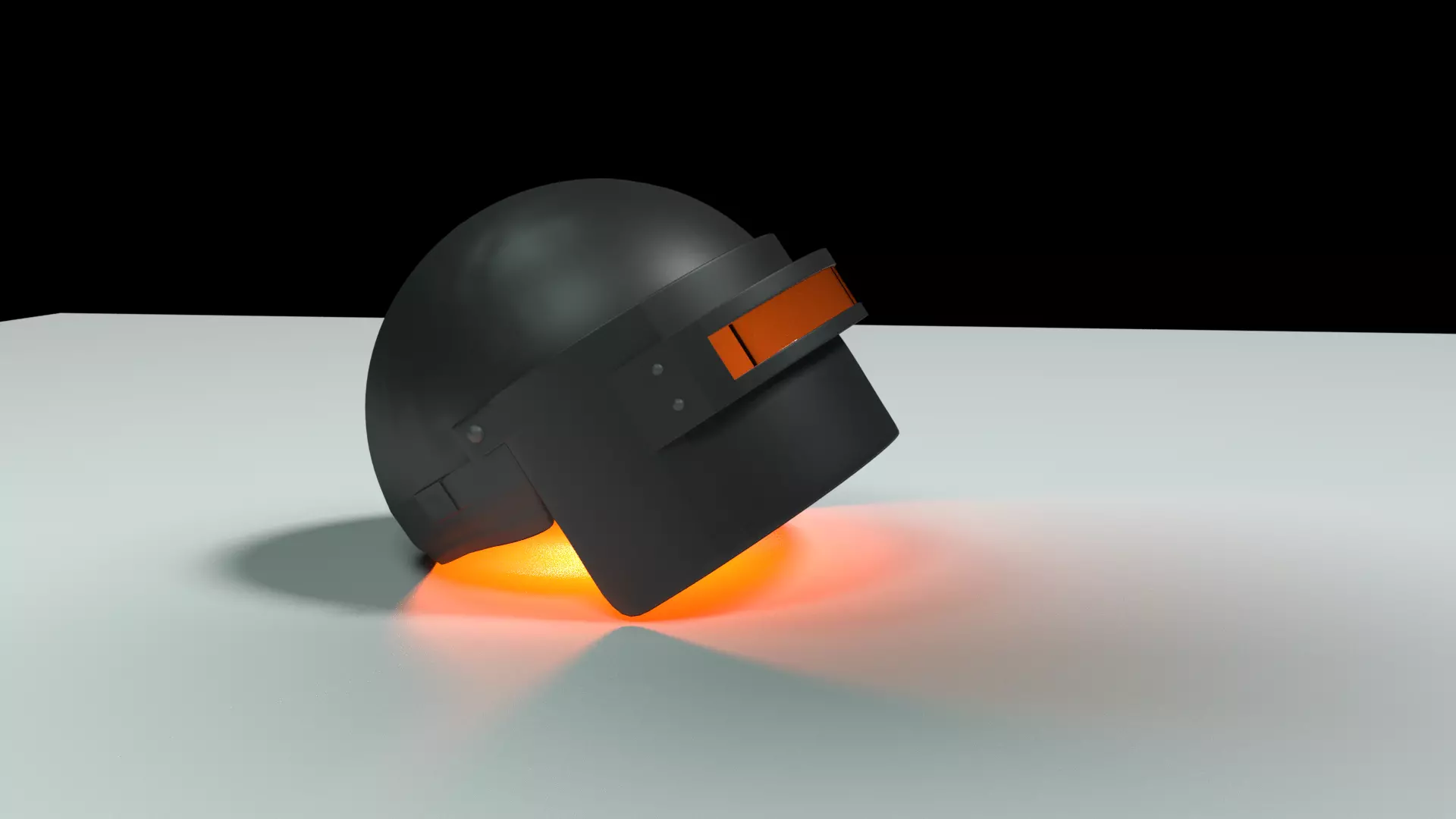 PUBG Helmet Level 3 3D model_0