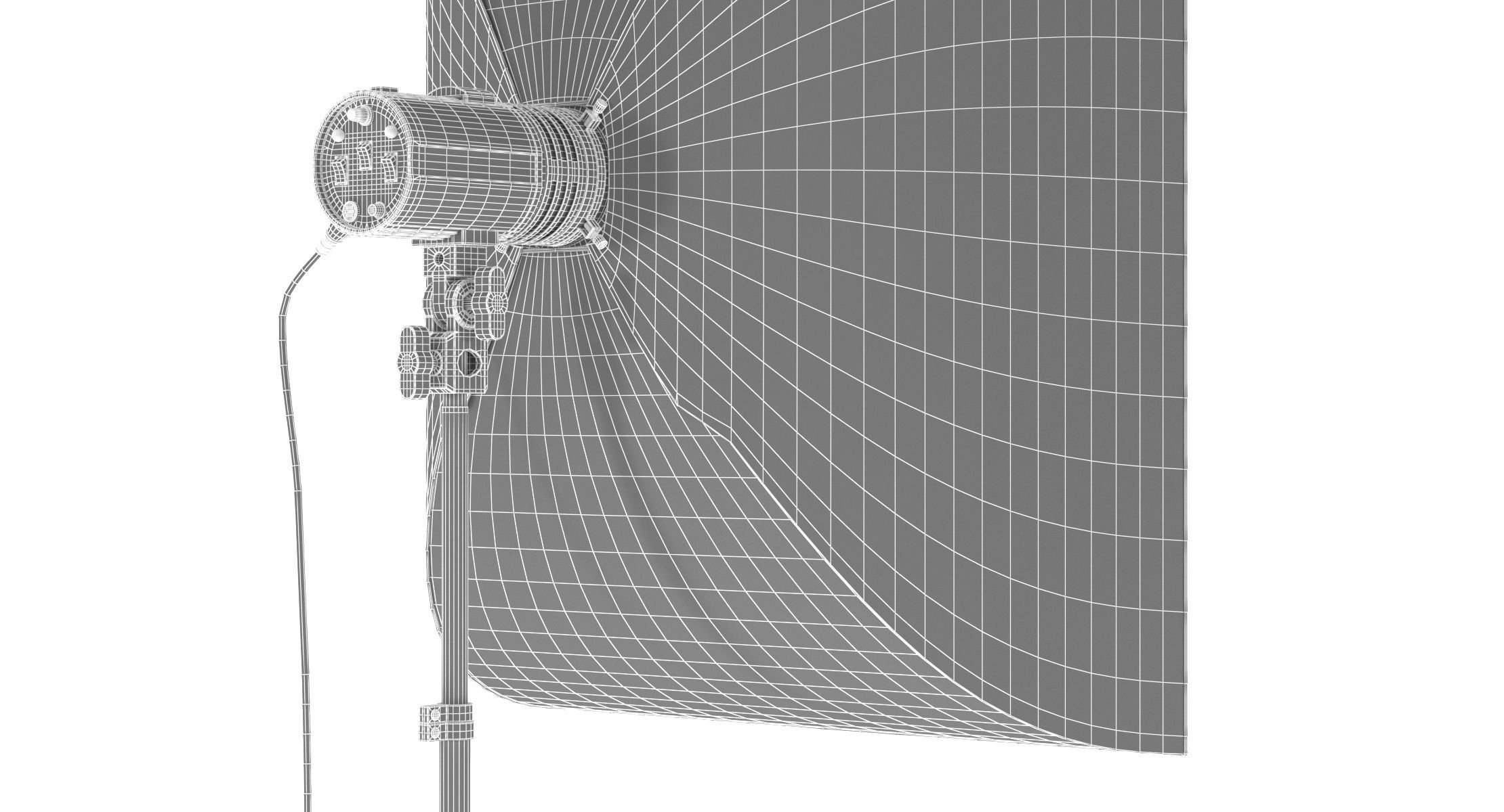Softbox Square Perfect SP 160M 3D model_12