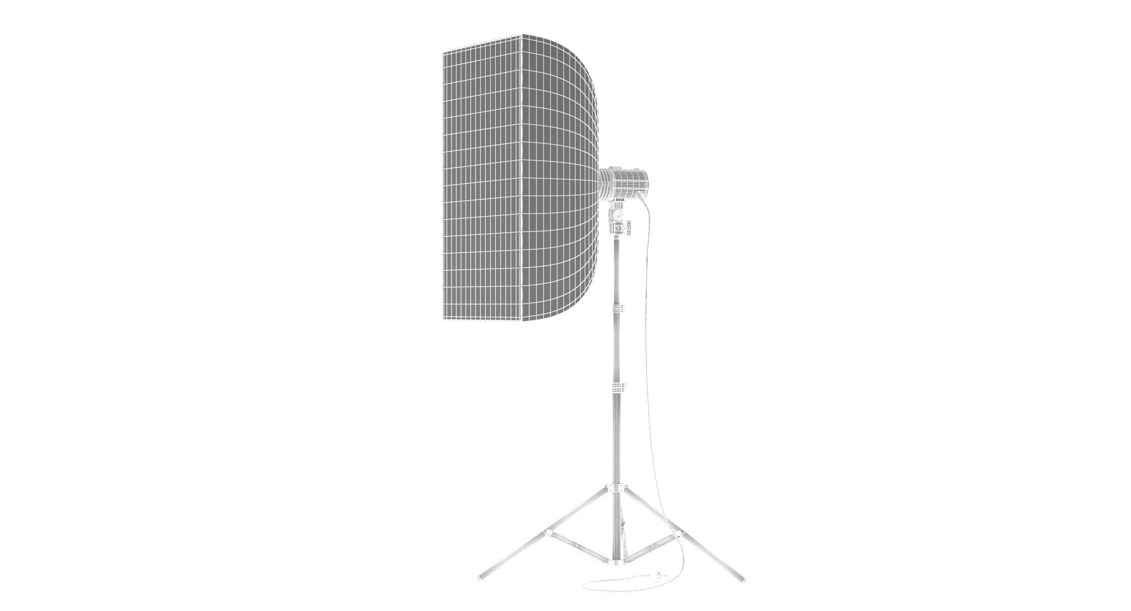 Softbox Square Perfect SP 160M 3D model_11