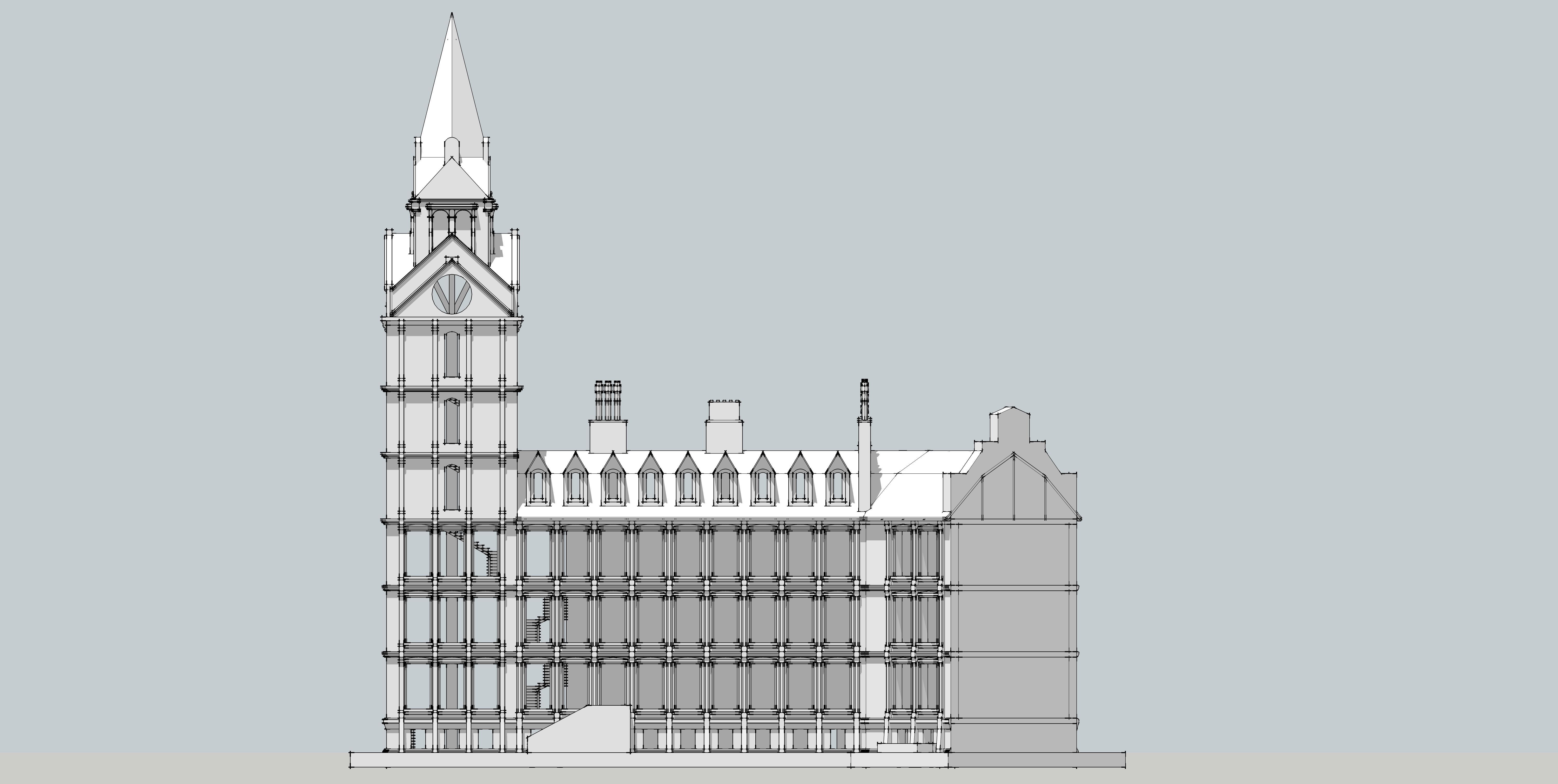 Building-5 big ben 3D model_13