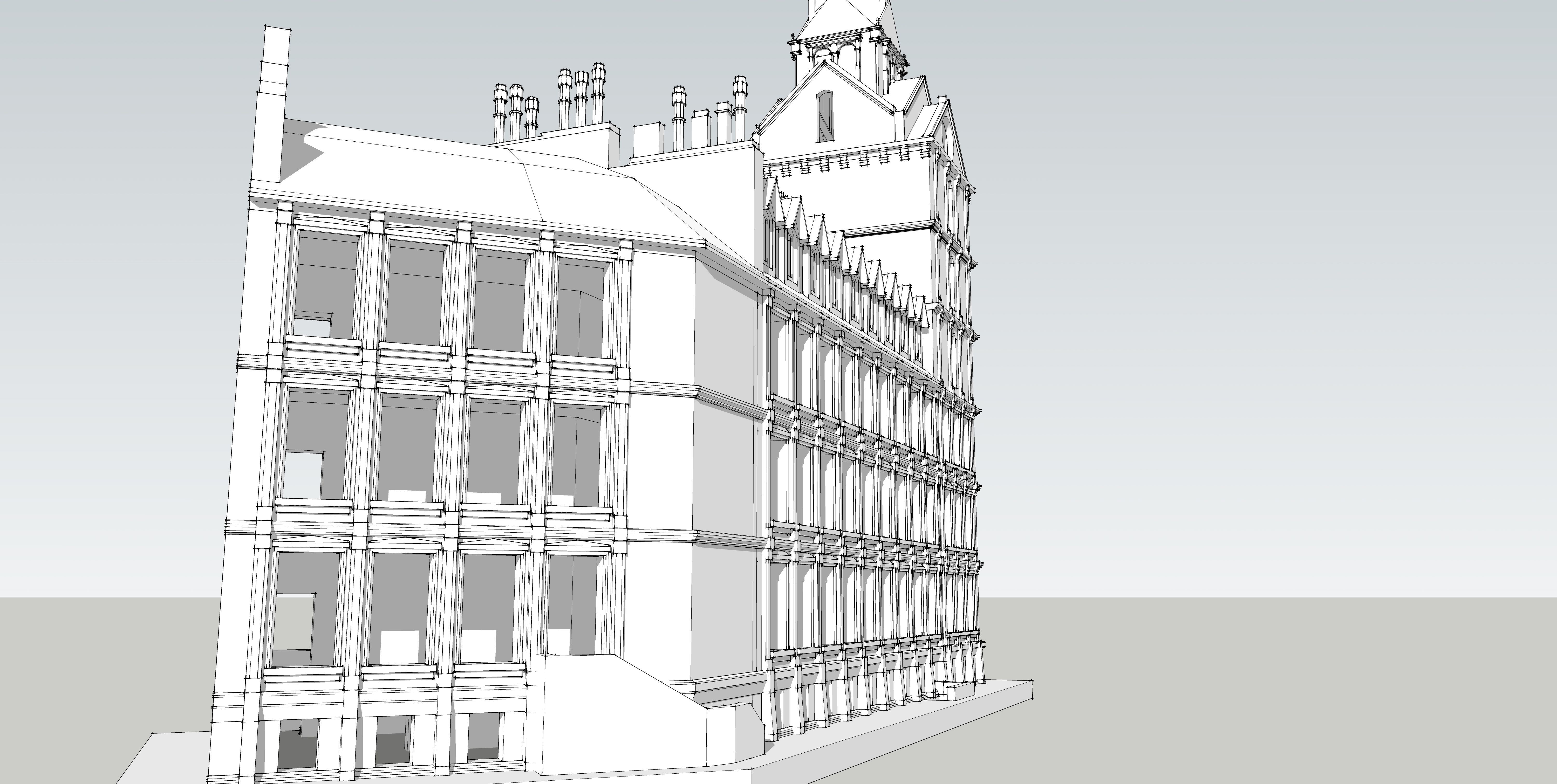Building-5 big ben 3D model_5