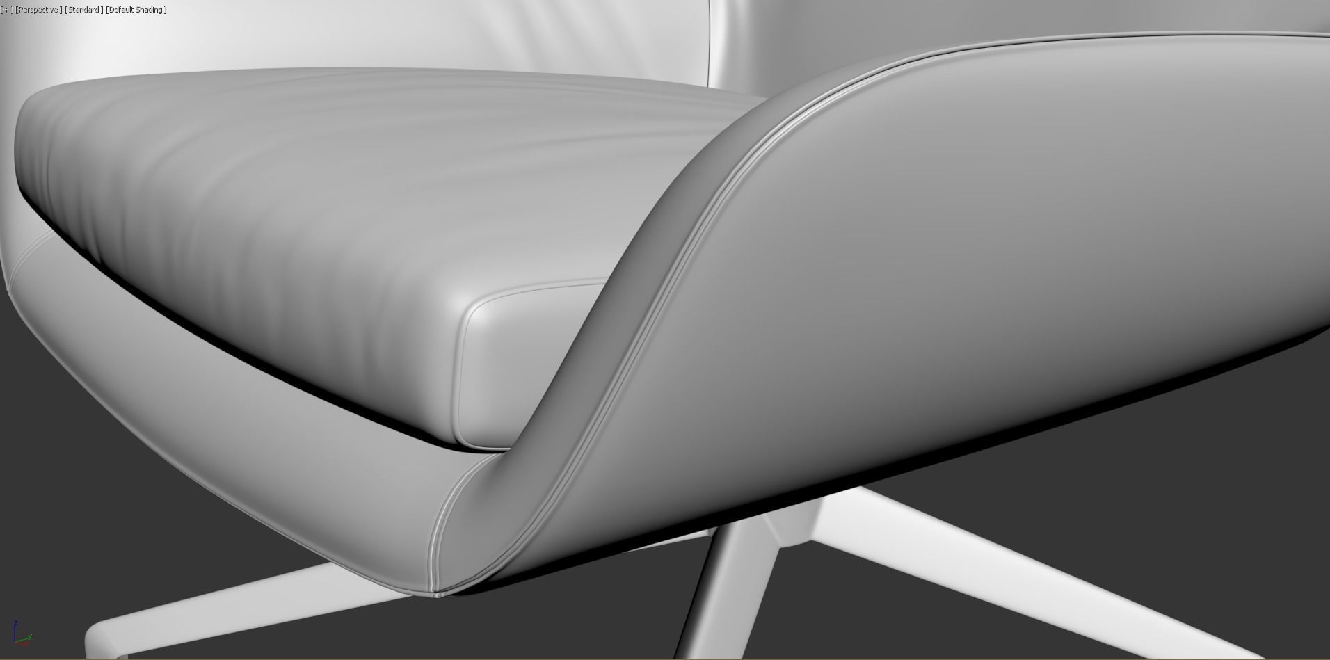 Minotti Jensen Armchair with Ottoman 3D model_11