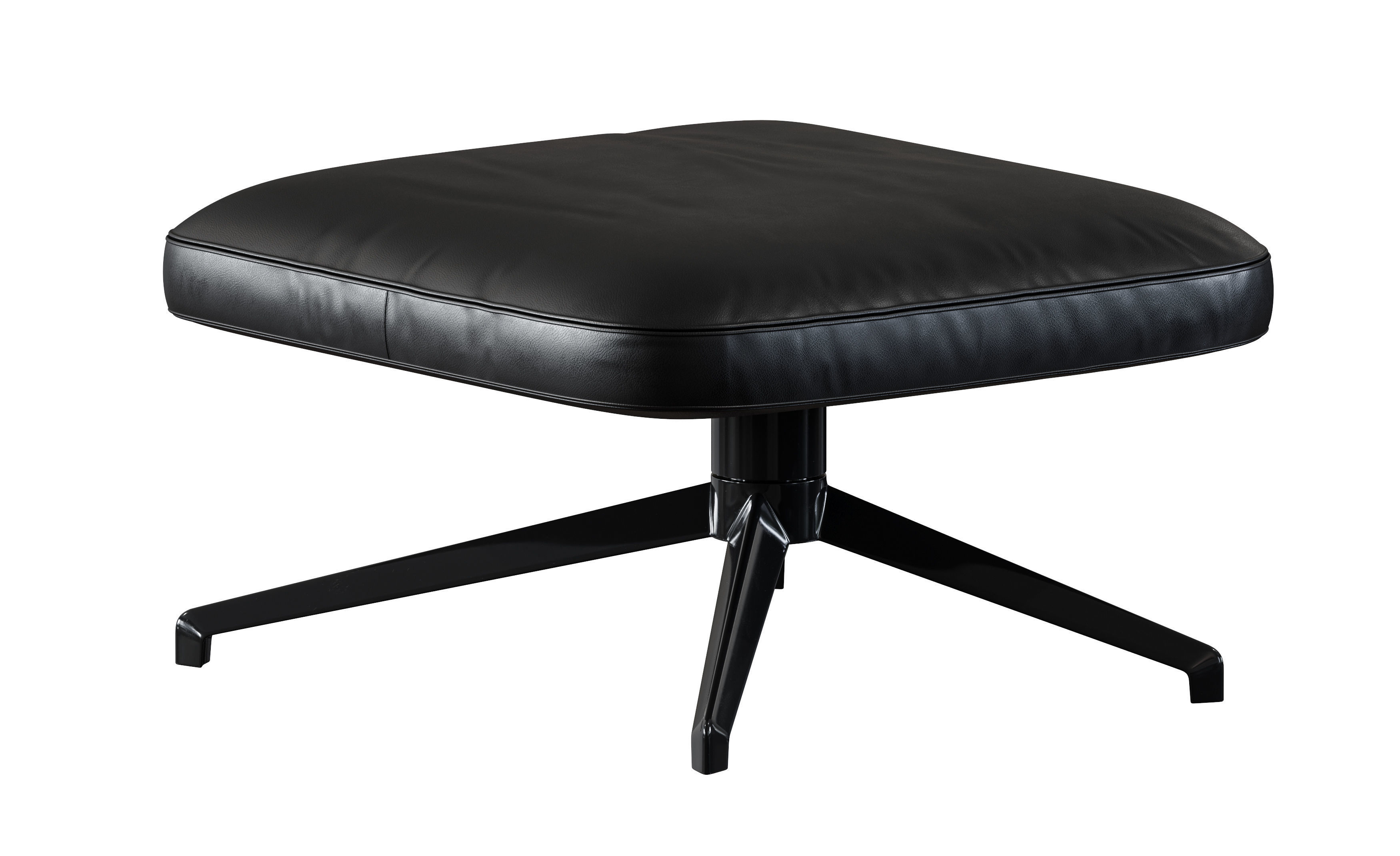 Minotti Jensen Armchair with Ottoman 3D model_5