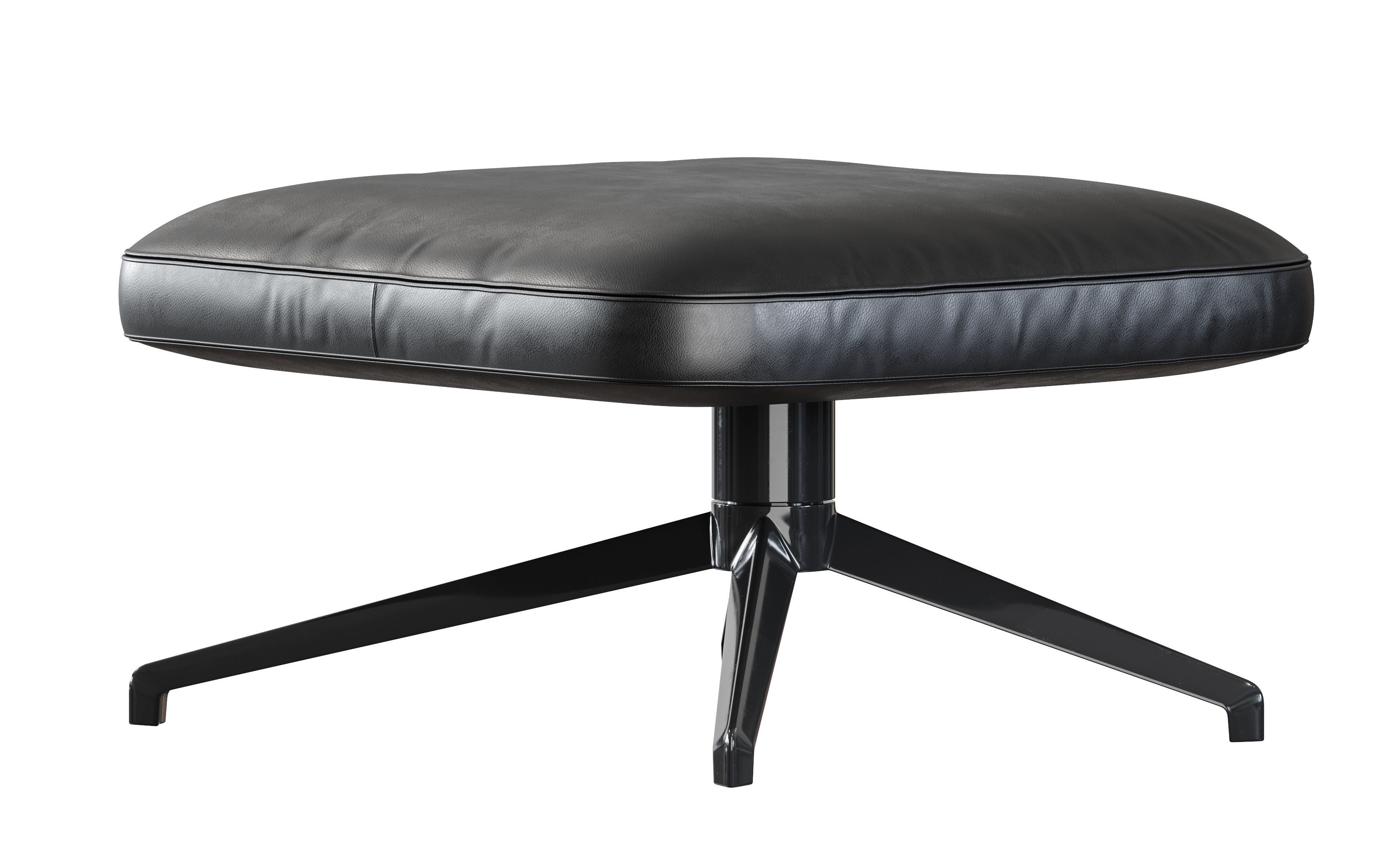 Minotti Jensen Armchair with Ottoman 3D model_6