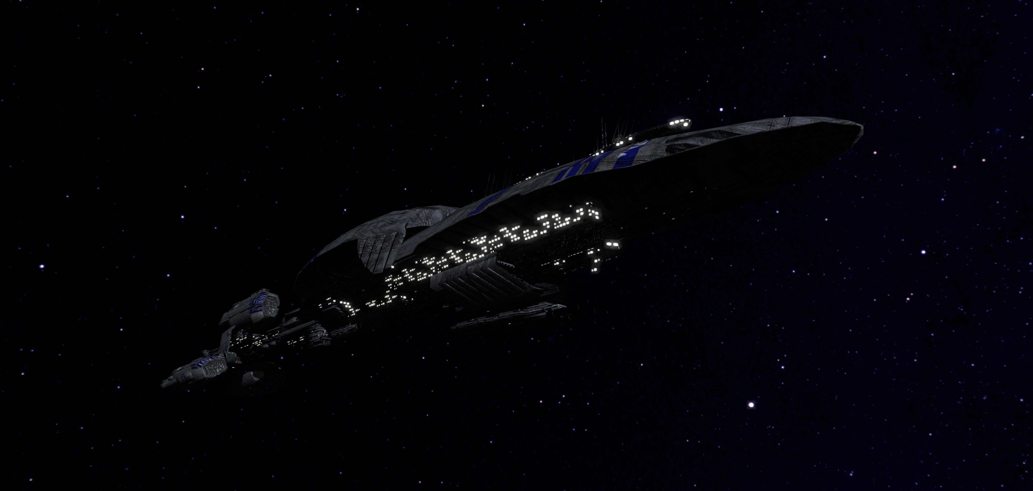 STAR WARS - RECUSANT CLASS DESTROYER 3D model_2