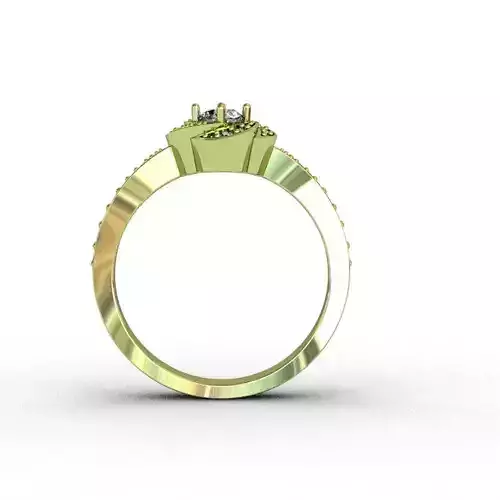 Diamond  Ring 3D print model