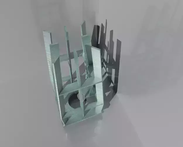 Party lamp 4 3D print model