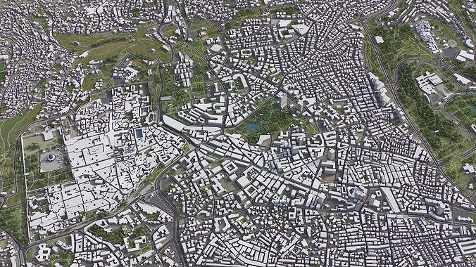Jerusalem Low-poly 3D model 6