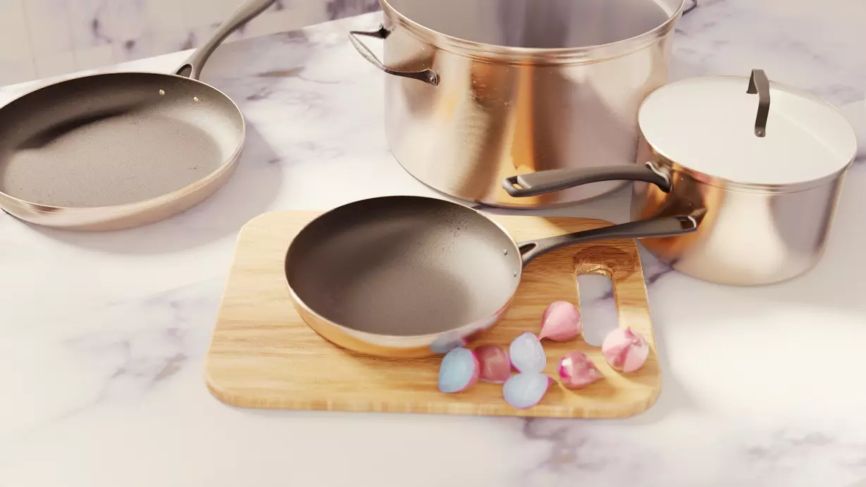 kichen utensils 3D model_0