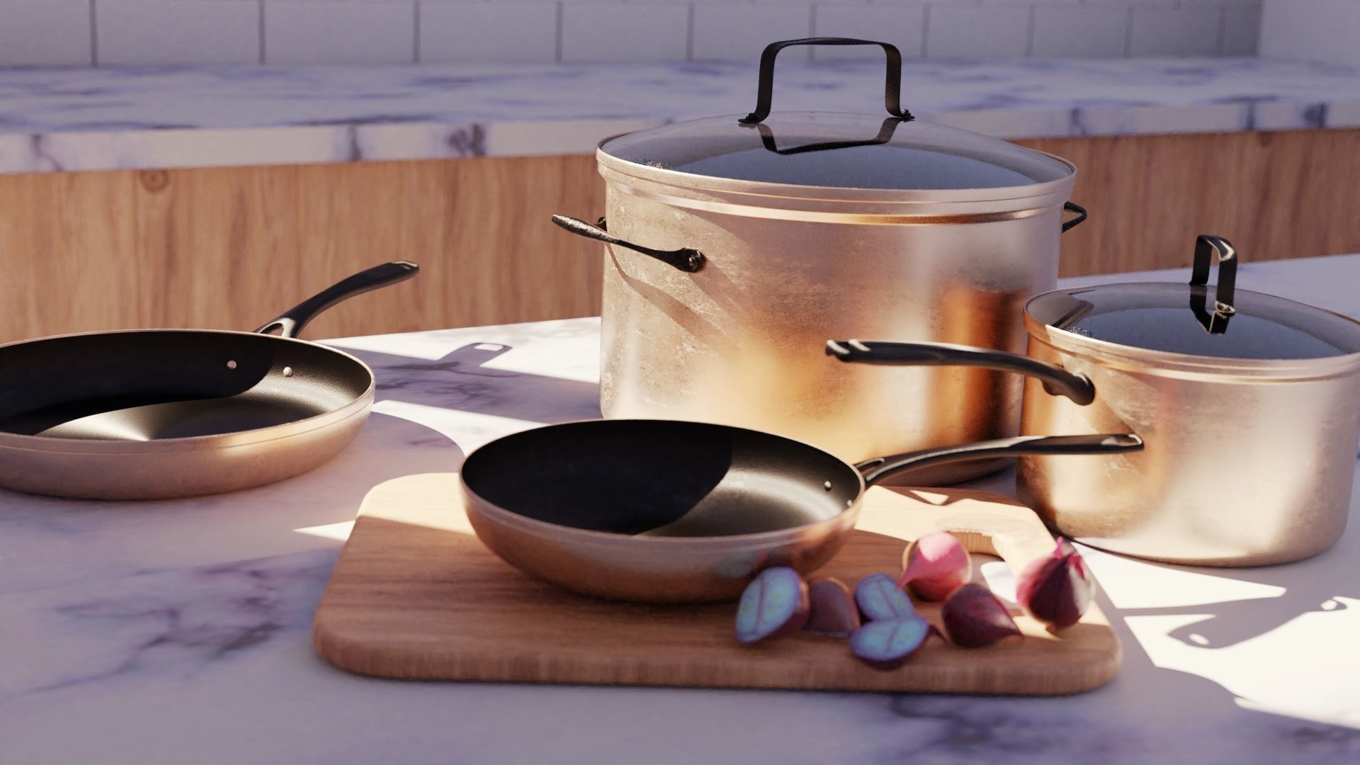 kichen utensils 3D model_3