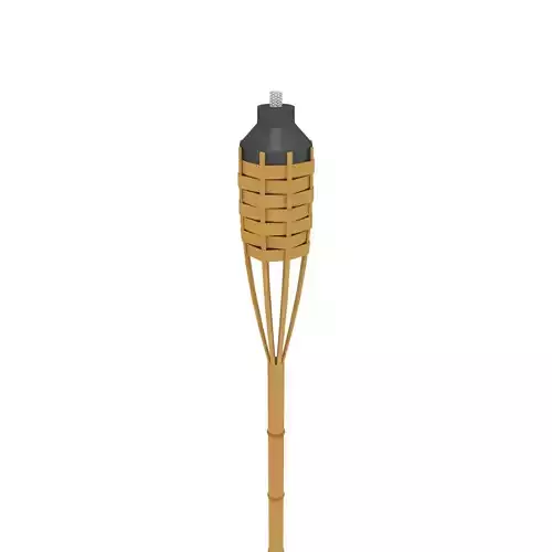 Bamboo Tiki Torch