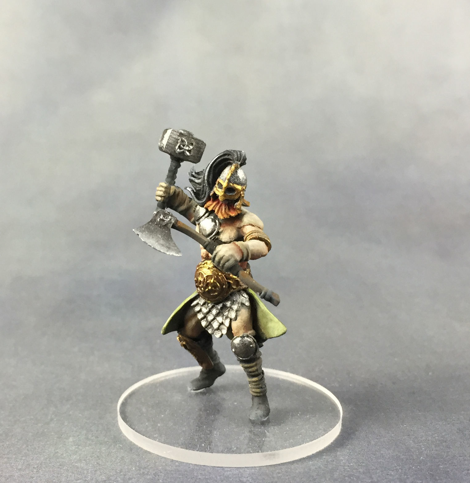 Viking bundle - 5 miniatures - 35mm scale 3D print model_10