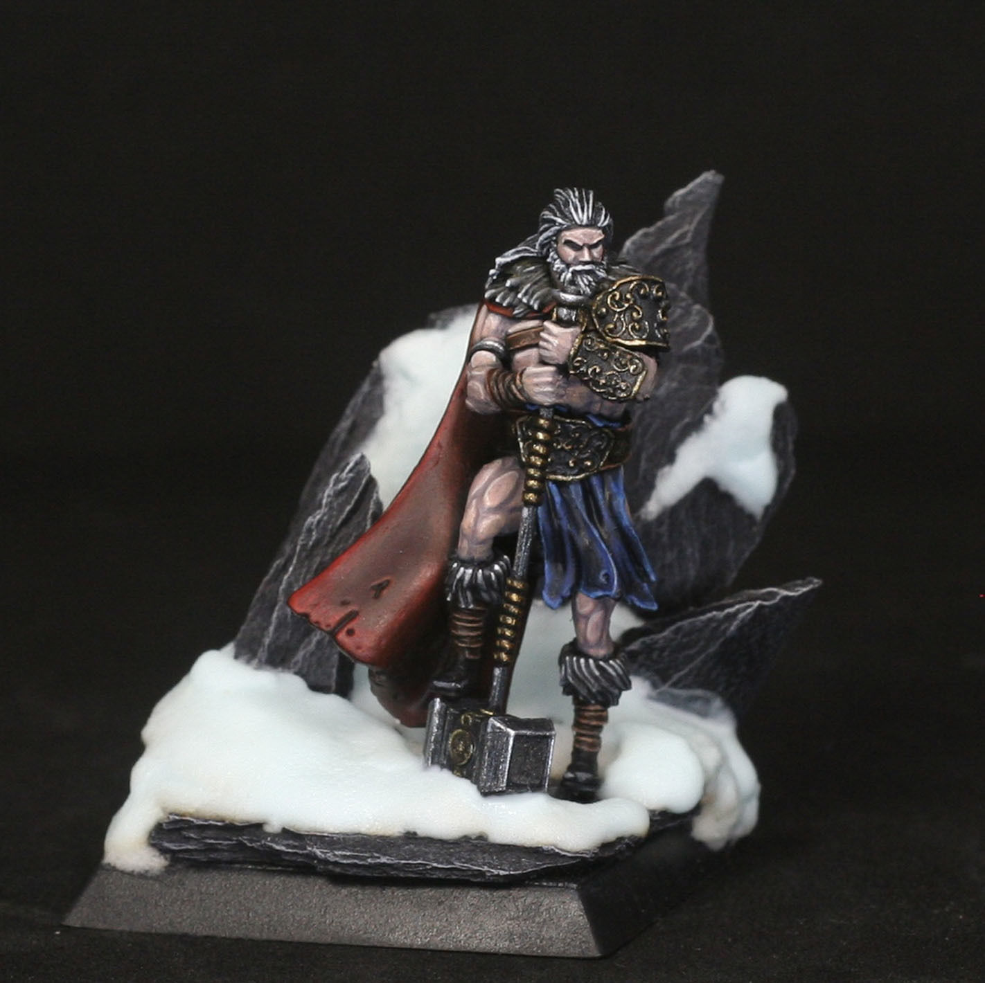 Viking bundle - 5 miniatures - 35mm scale 3D print model_51