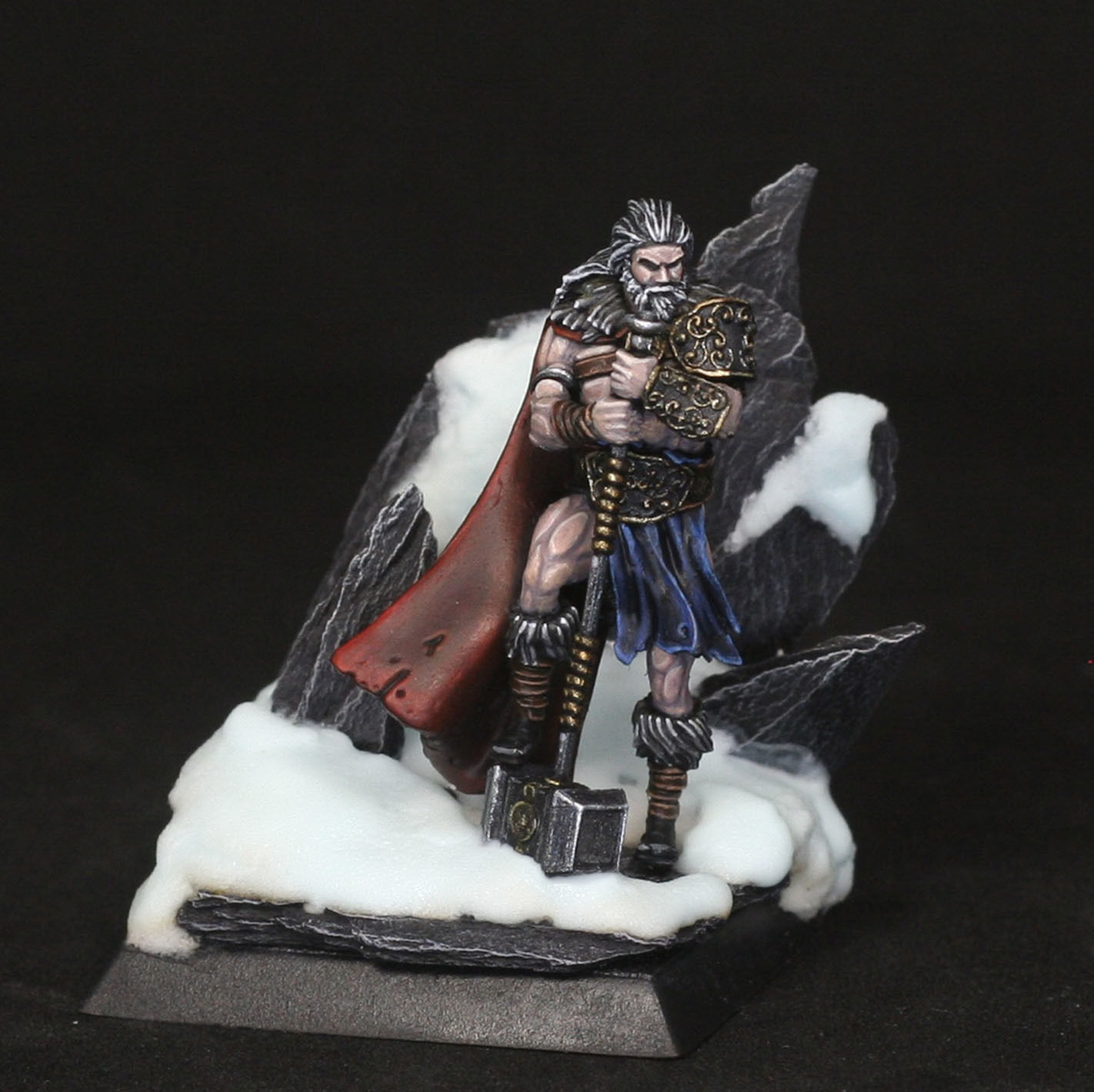 Viking bundle - 5 miniatures - 35mm scale 3D print model_49