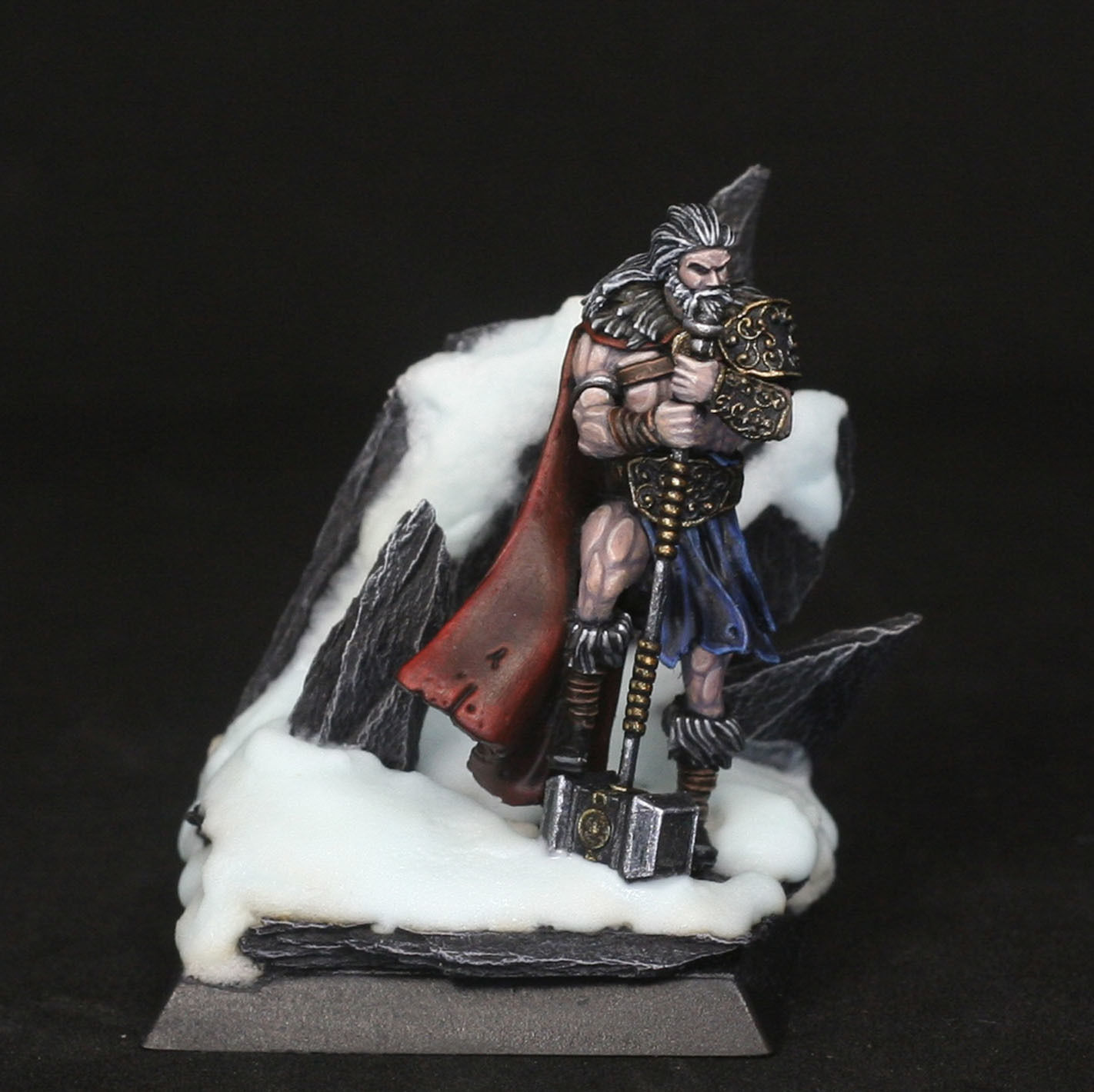 Viking bundle - 5 miniatures - 35mm scale 3D print model_11