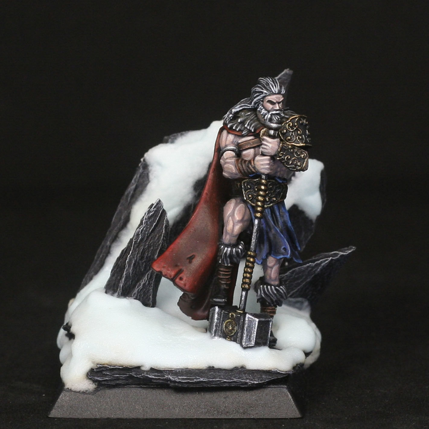 Viking bundle - 5 miniatures - 35mm scale 3D print model_50