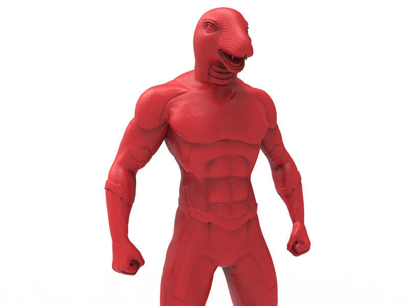 Animal Hero Of Snake 3D print model_6