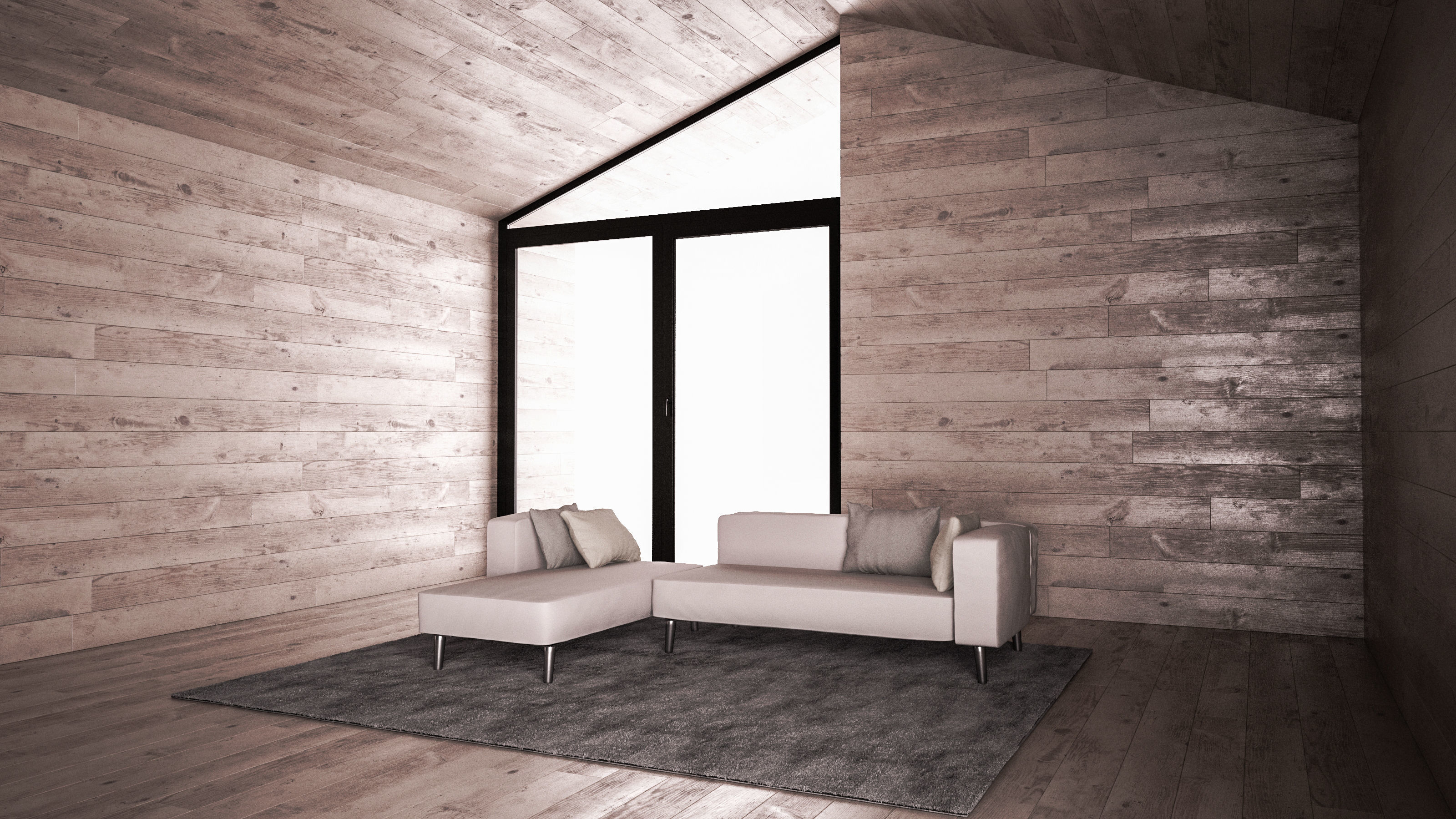 Sofa set - Interior Furniture 01 3D model_10