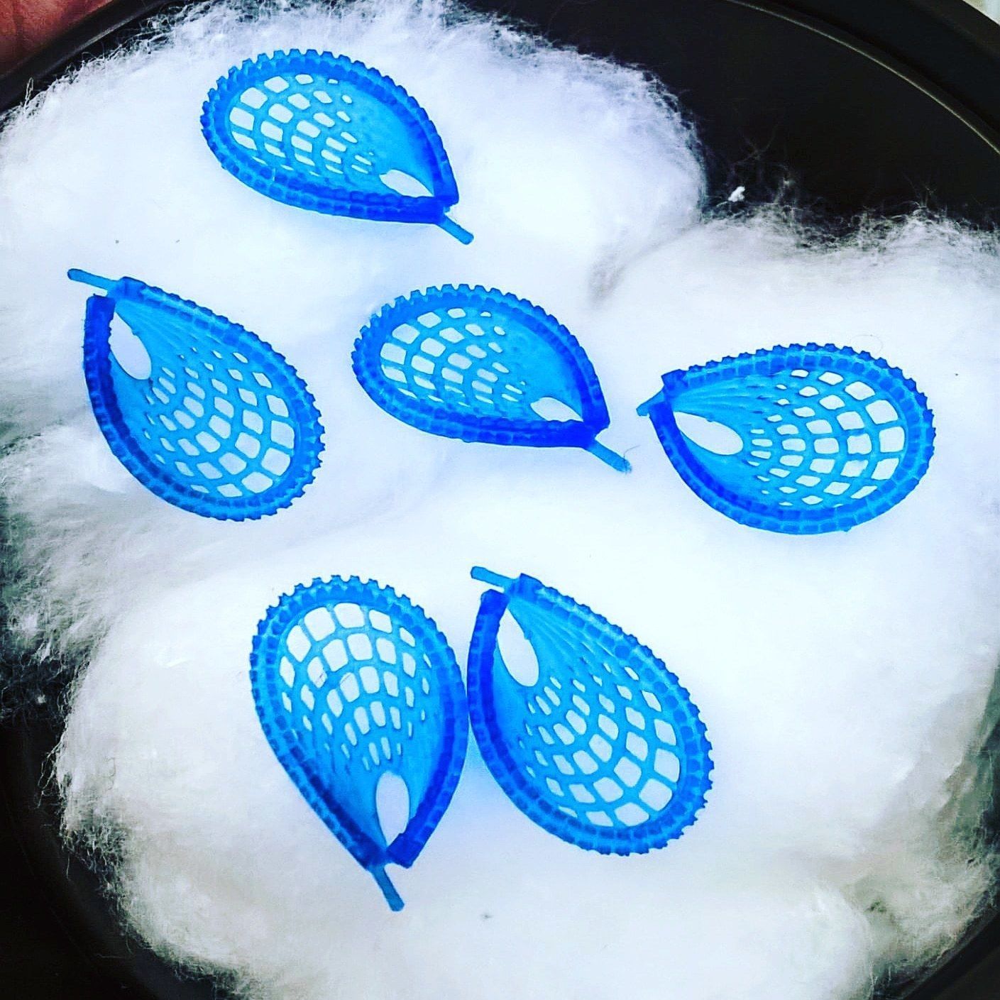 flower ring 3D print model_4