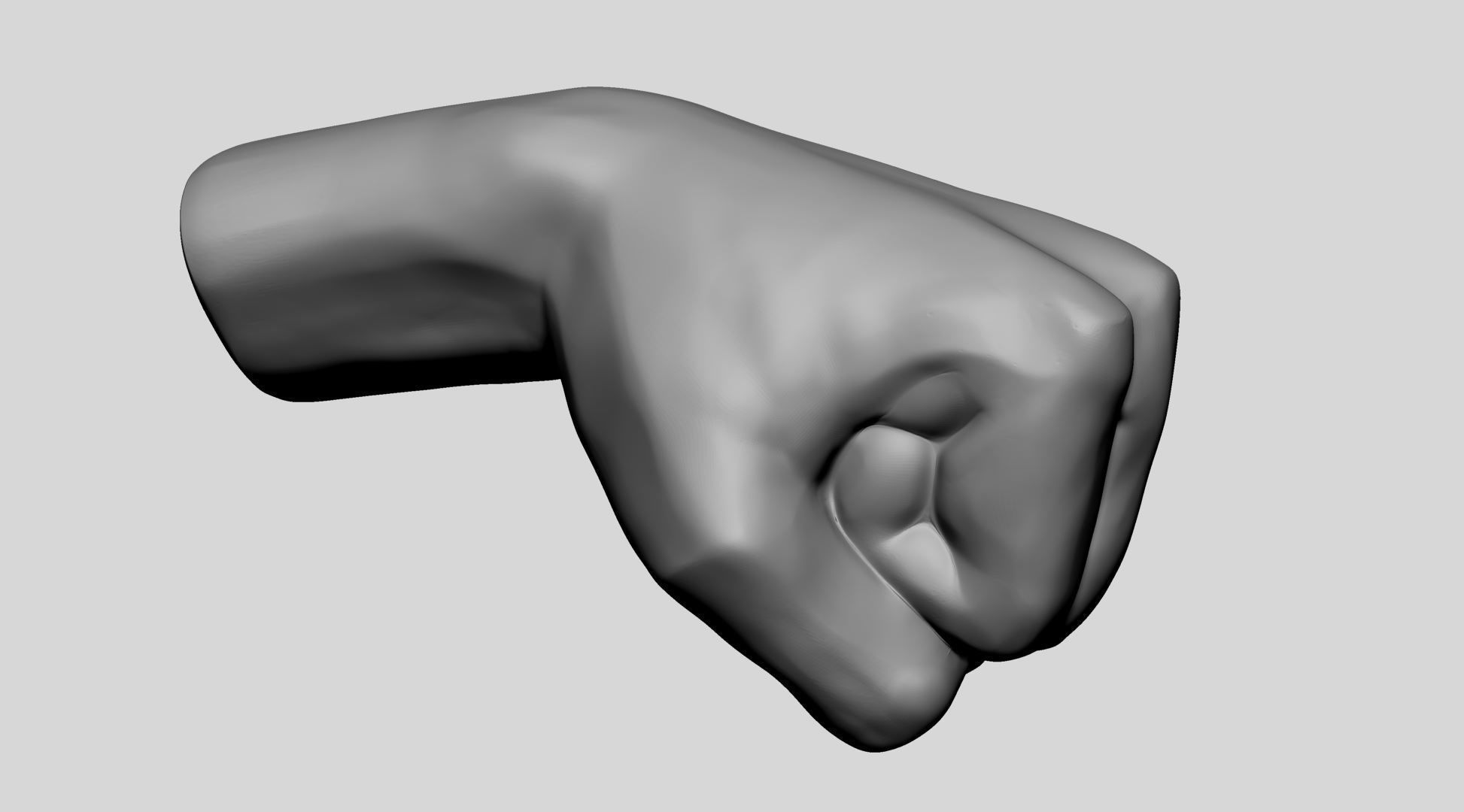 Fist Models 3D model_13