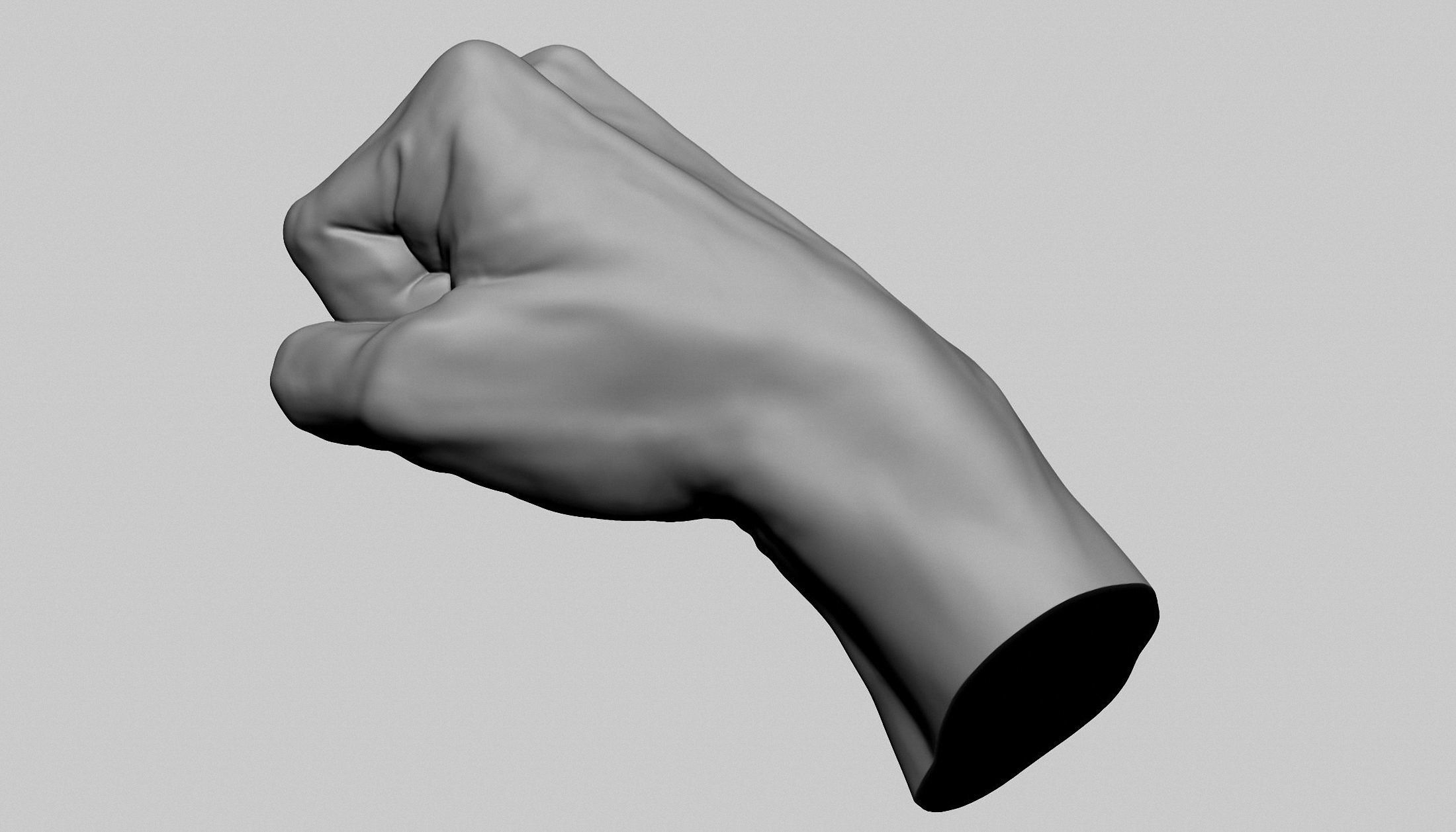 Fist Models 3D model_4