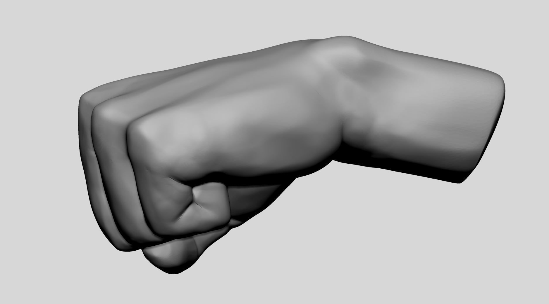 Fist Models 3D model_16