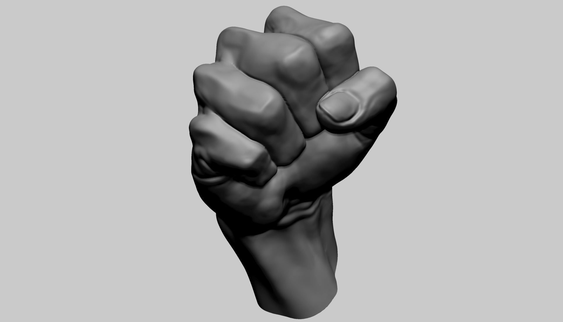 Fist Models 3D model_6