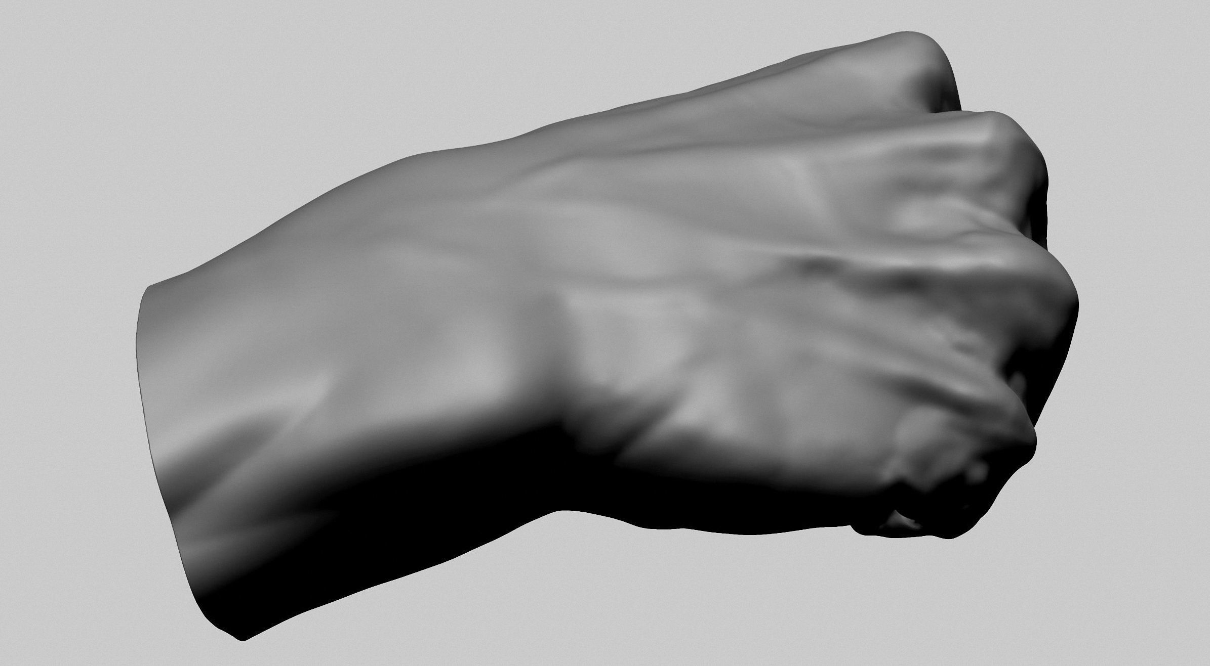 Fist Models 3D model_2