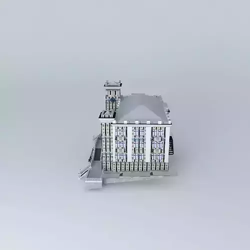 Volgatanker building Free 3D model