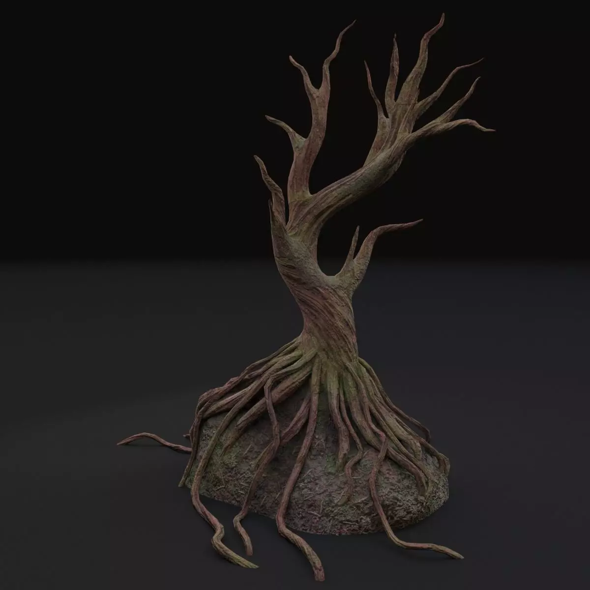 Old tree 3D model_0