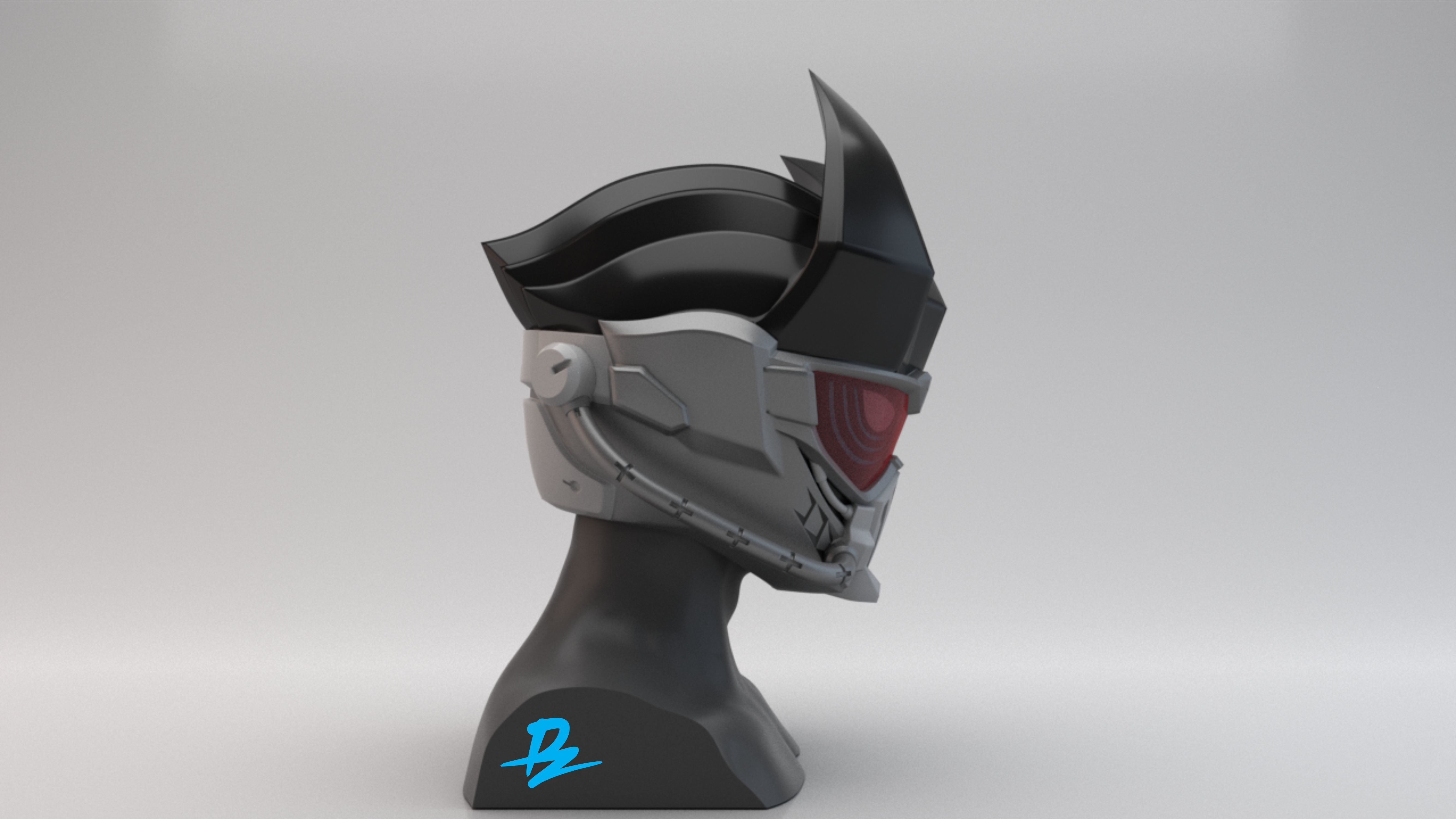 Kamen Rider Genm Dangerious Zombie 3D print model_1