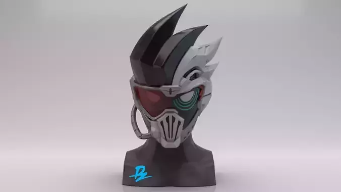 Kamen Rider Genm Dangerious Zombie 3D print model