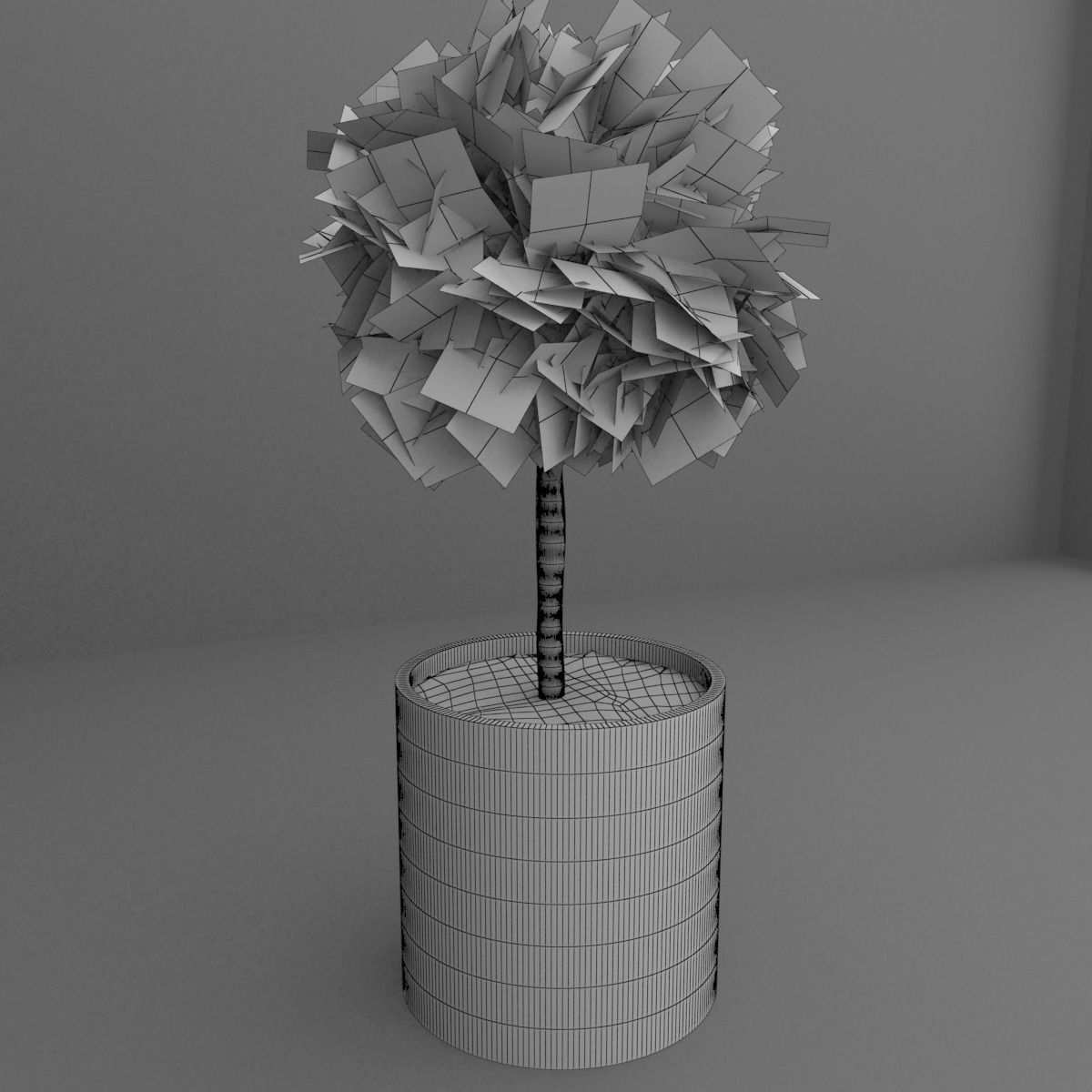 Indoor plant 3D model_4