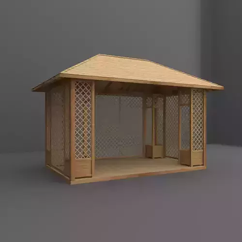 gazebo wooden