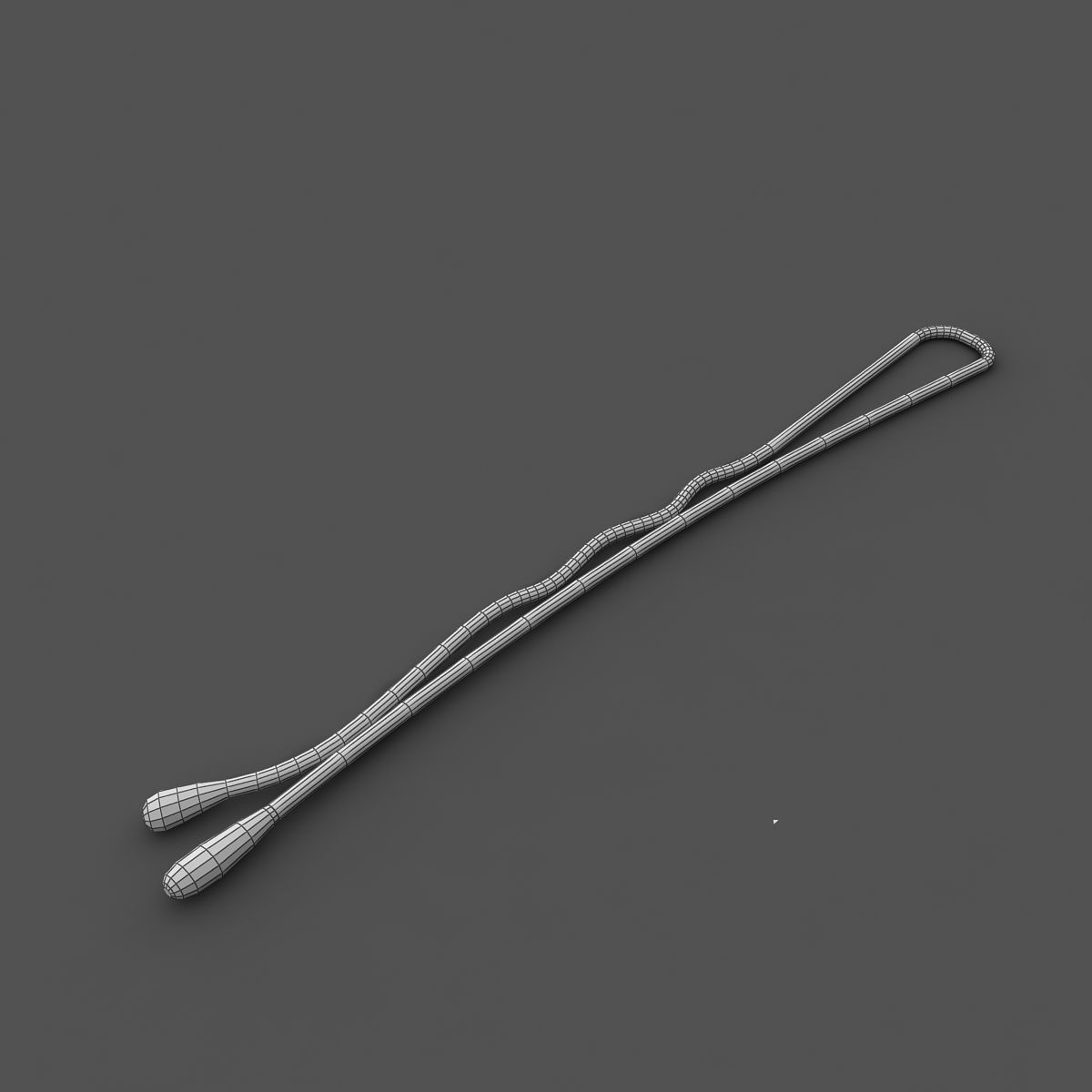 hairpin bobby pin 3D model_4