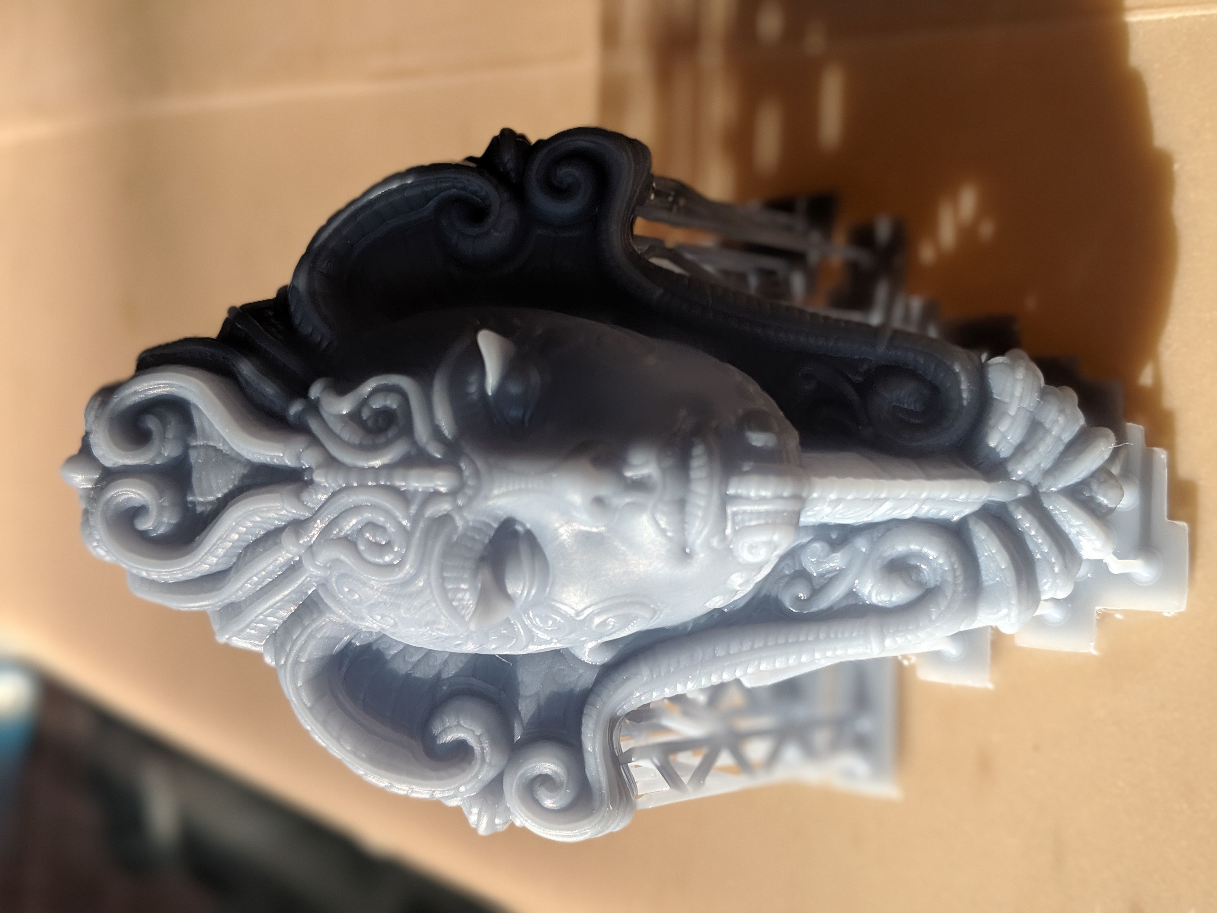 Ancient queen 3D print model_2