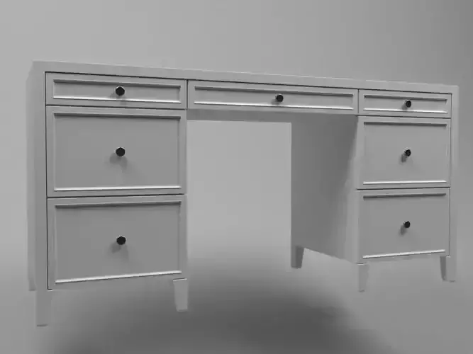 Writing desk 3D model