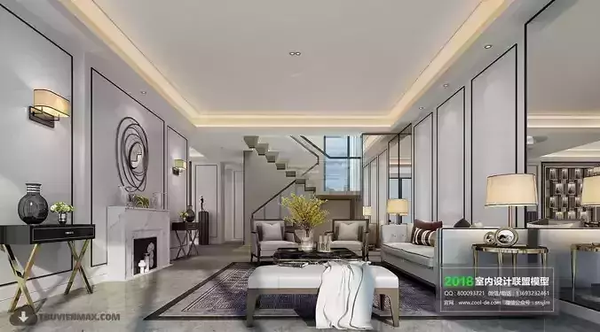 Modern Living room 8