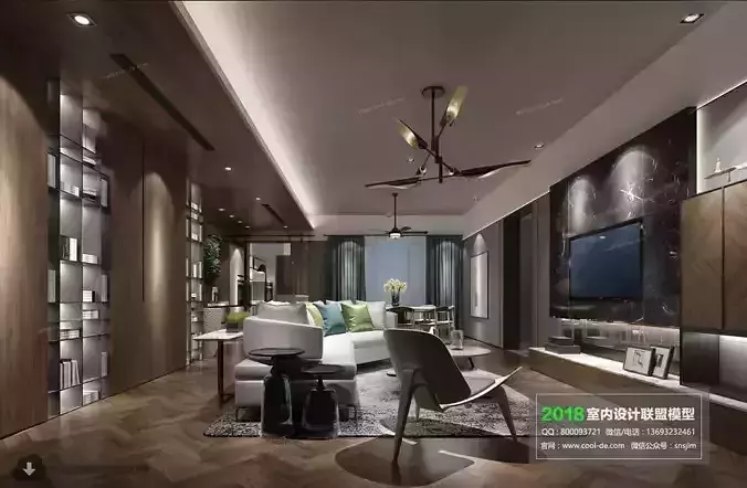 Modern Living room 5