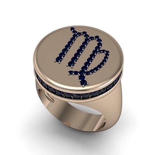 Virgo ring model 002 3D print model