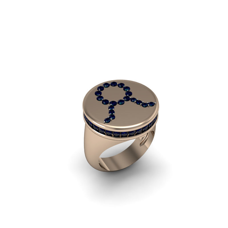 Taurus ring model 002 3D print model_13