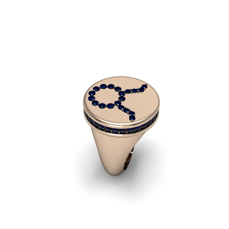 Taurus ring model 002 3D print model_11