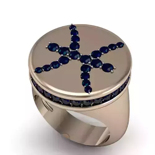 Pisces ring model 002 3D print model