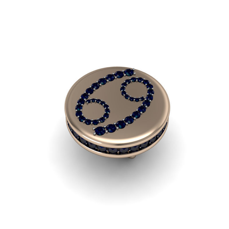 Cancer ring model 002 3D print model_16