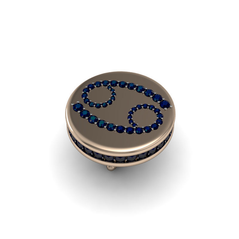 Cancer ring model 002 3D print model_19