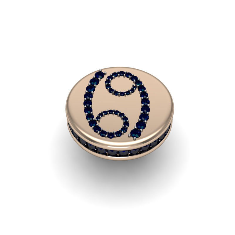 Cancer ring model 002 3D print model_14