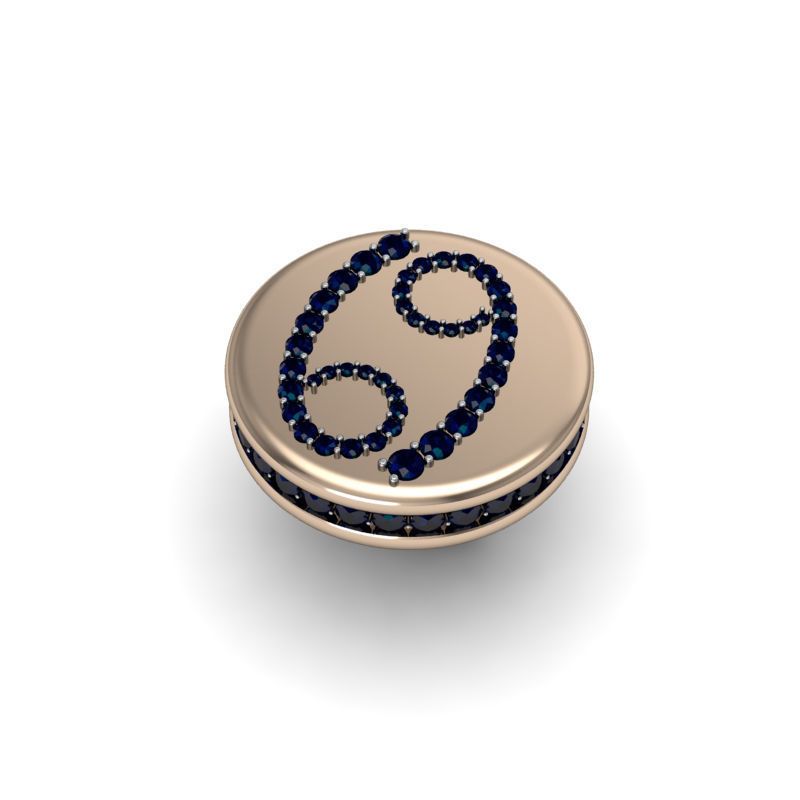 Cancer ring model 002 3D print model_15